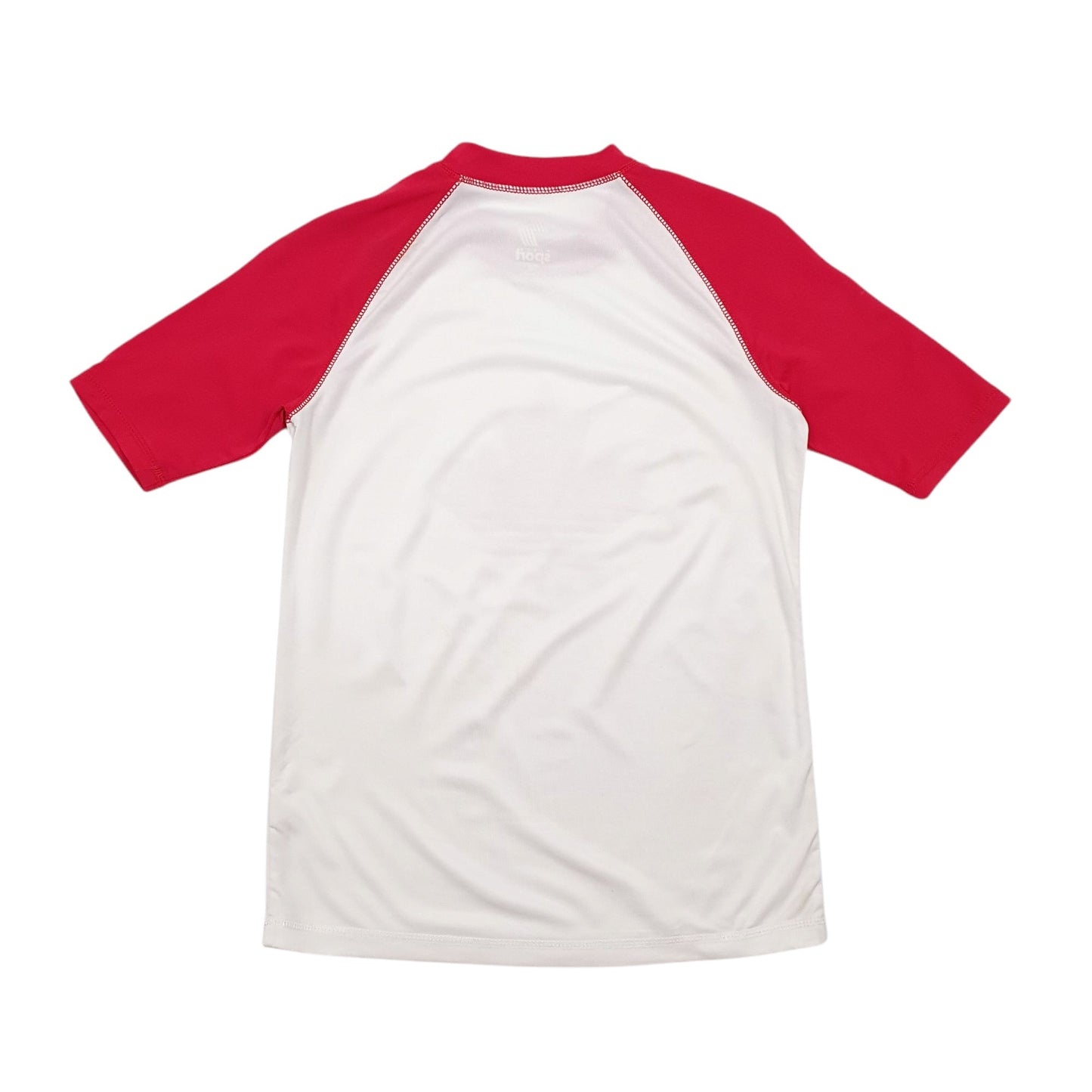 Womens White Place Sport Active Wear Hoodie T Shirt