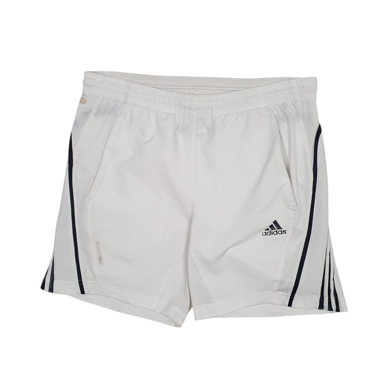 Mens White Adidas  Sport Shorts
