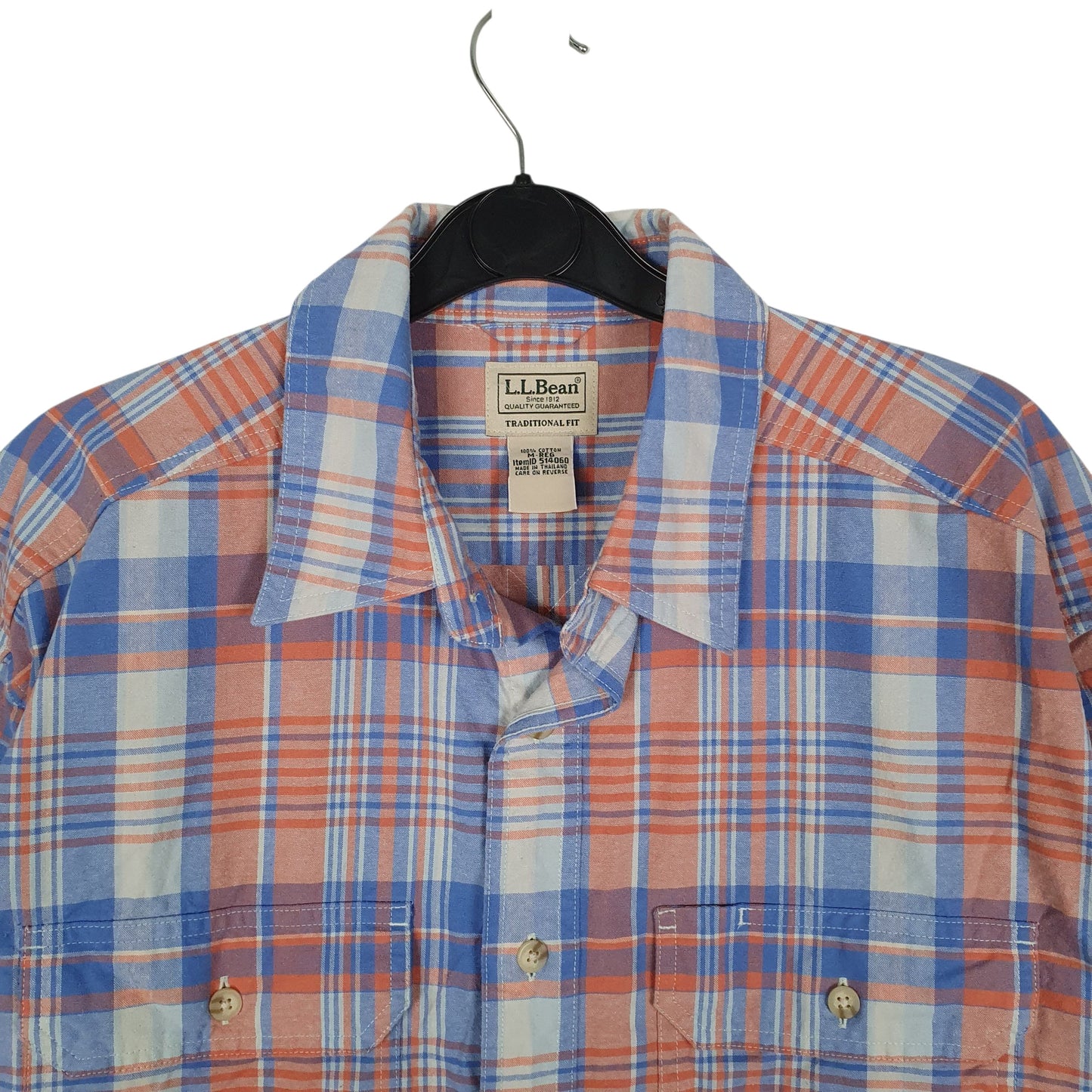 Mens Blue L.L.Bean   Shirt