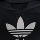 Mens Black Adidas Originals Hoodie Jumper