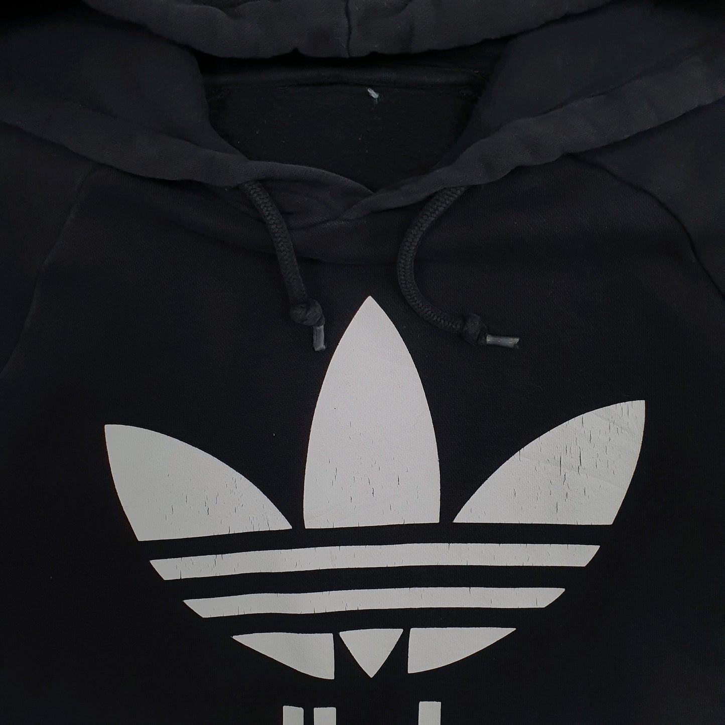 Mens Black Adidas Originals Hoodie Jumper