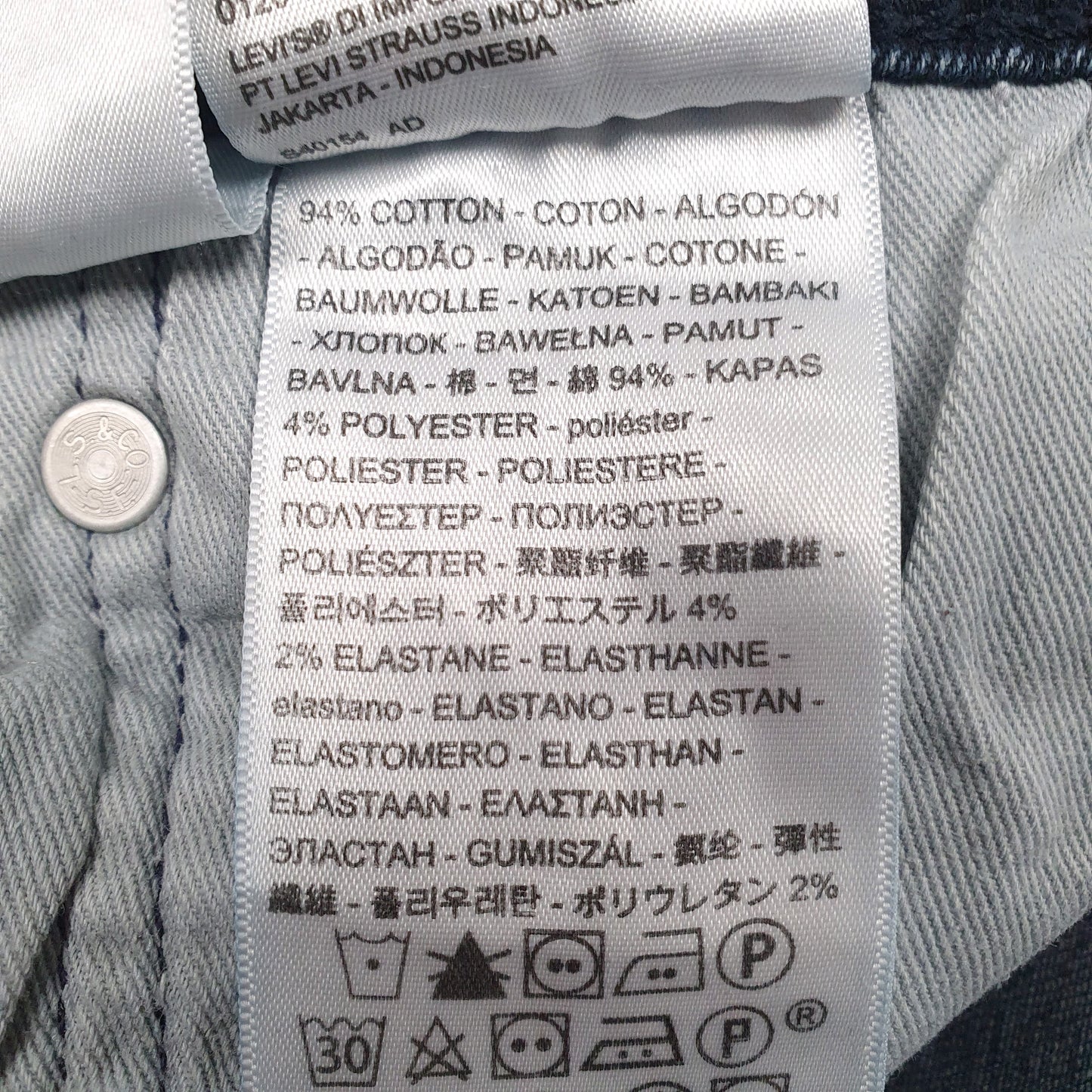 Mens Blue Levis   Jeans