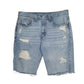Mens Blue Levis 511 Slim Fit Denim Shorts