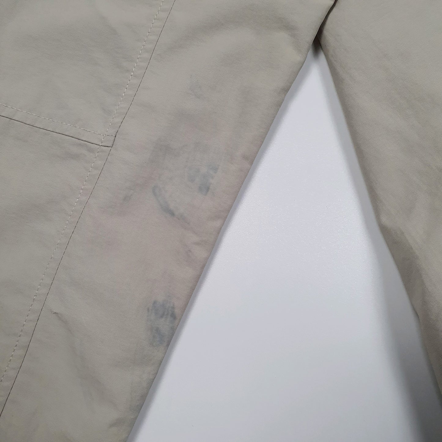 Mens Cream Tommy Hilfiger Hooded  Coat