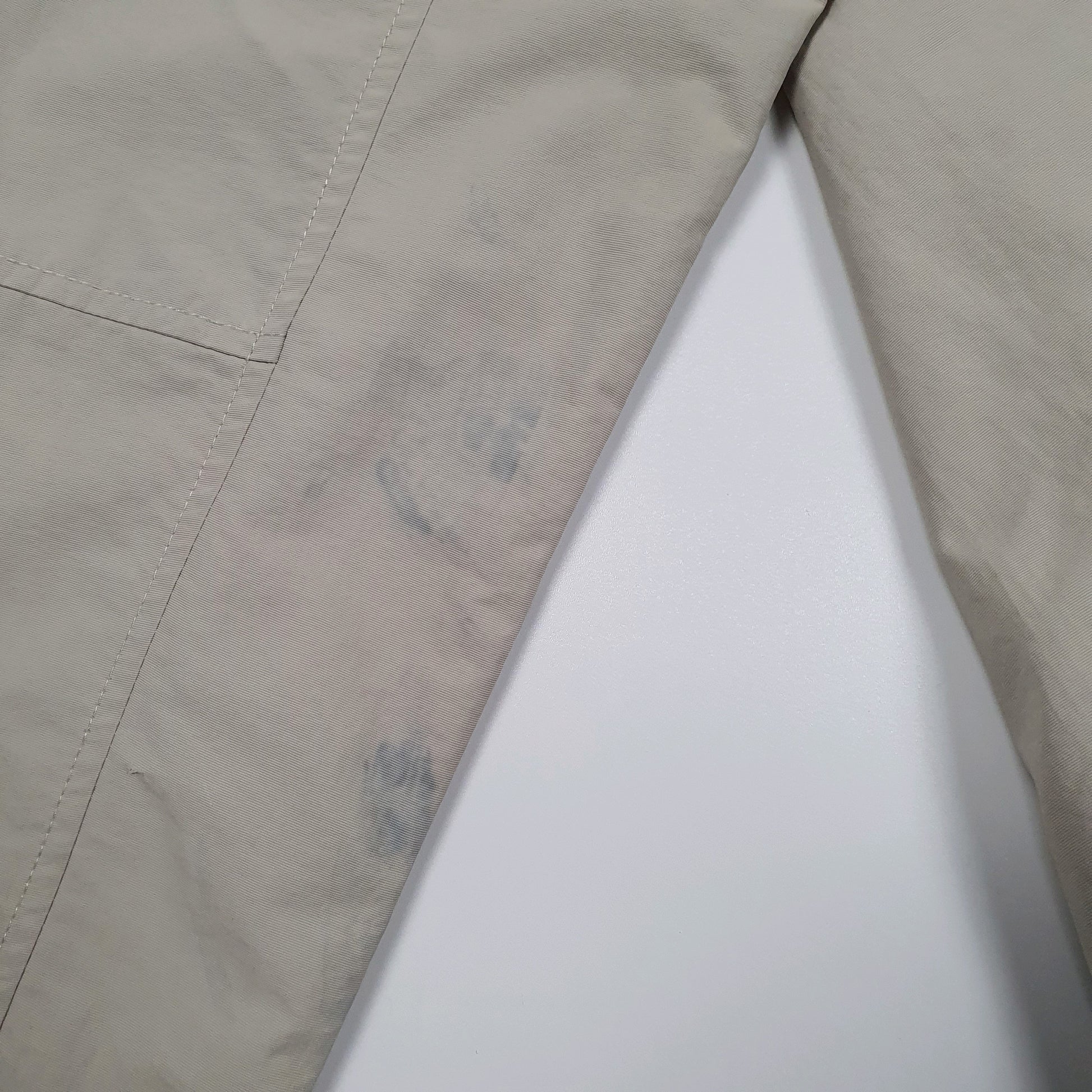 Mens Cream Tommy Hilfiger Hooded  Coat