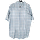 Mens Blue Wrangler Outdoor Series  Shirt