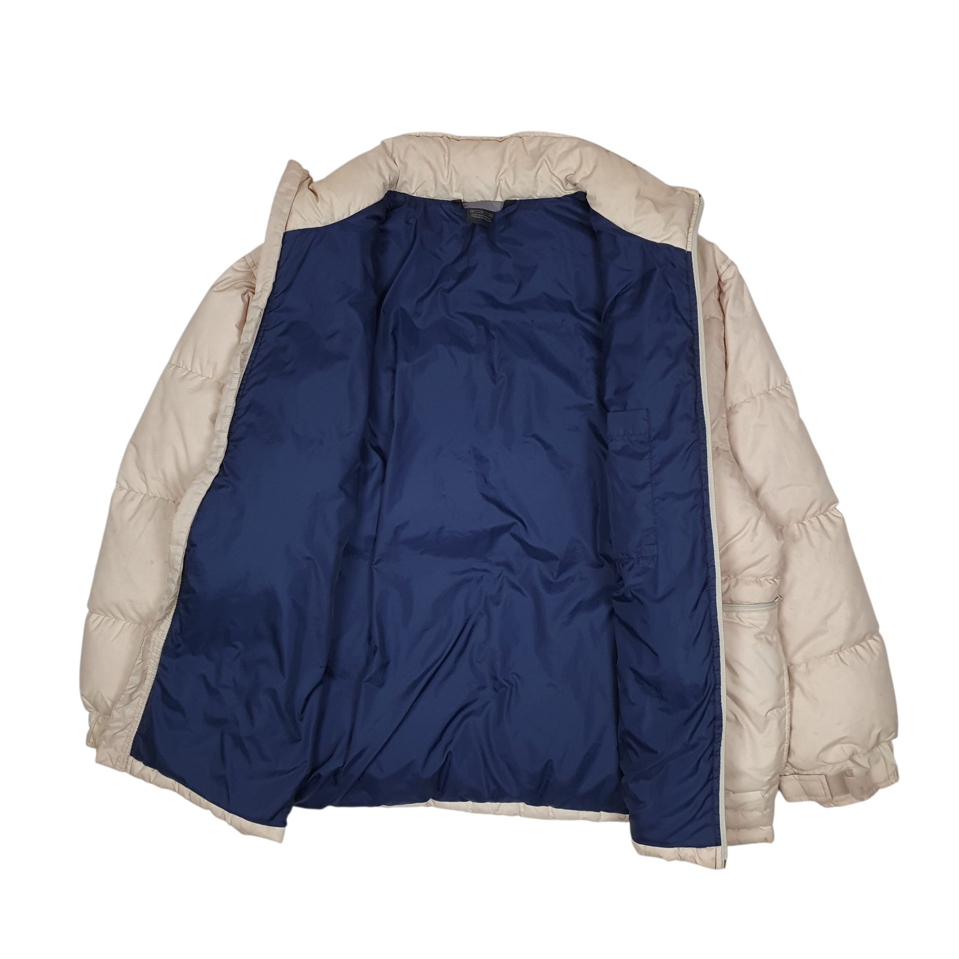 Mens Cream Nike Vintage 2000s  Coat