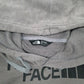 Mens Grey The North Face Spellout Hoodie Jumper