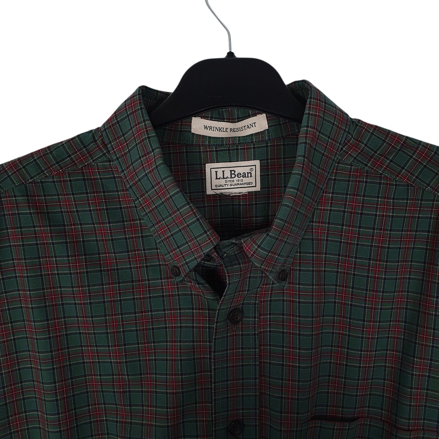 Mens Green L.L.Bean   Shirt