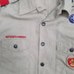 Mens Beige Boy Scouts of America Utah Mountains  Shirt