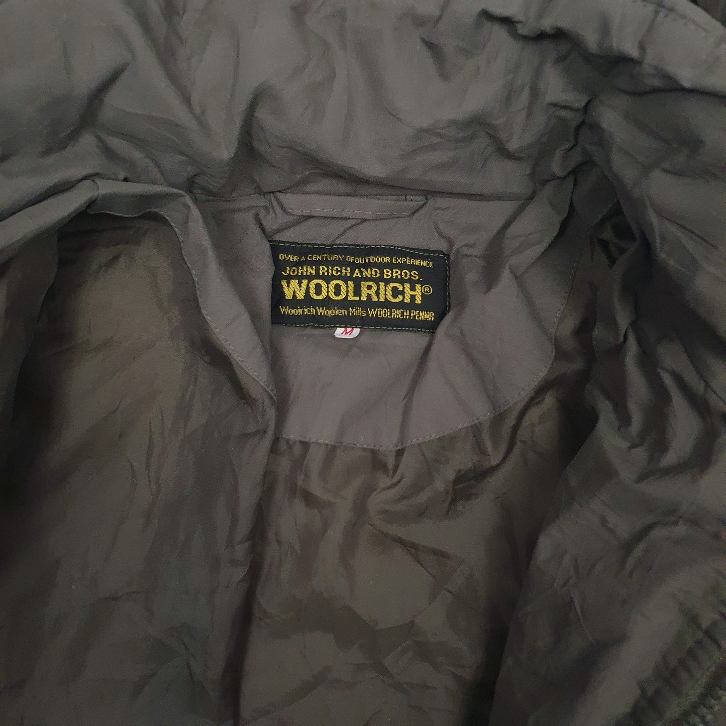Womens Green Woolrich   Coat