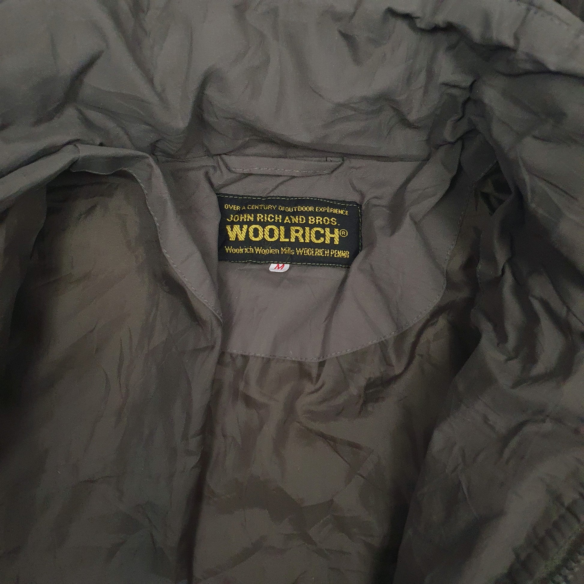 Womens Green Woolrich   Coat