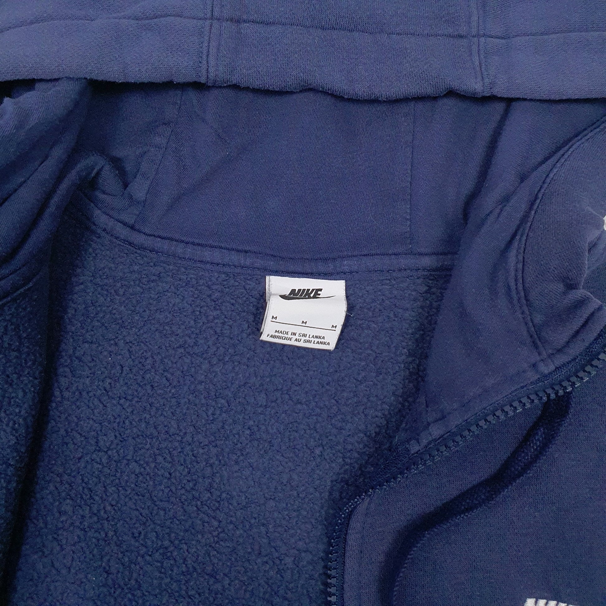 Mens Navy Nike  Full Zip Jumper