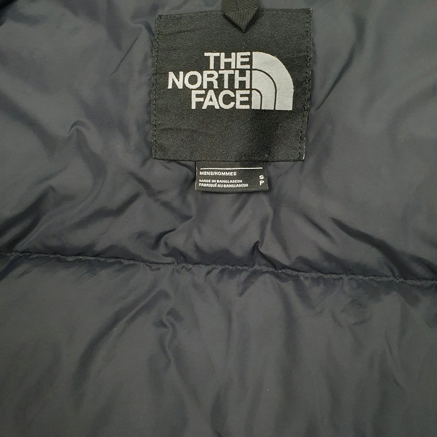 Mens Black The North Face Nuptse Retro 1996  Coat