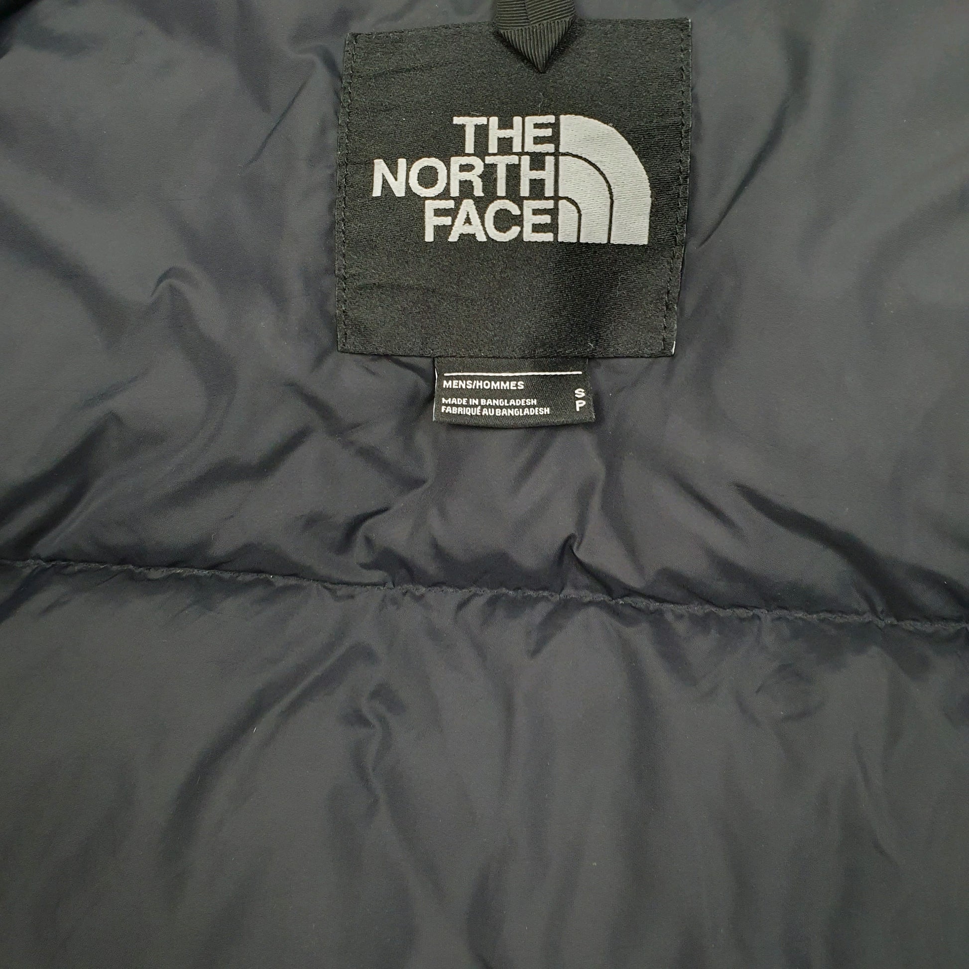 Mens Black The North Face Nuptse Retro 1996  Coat
