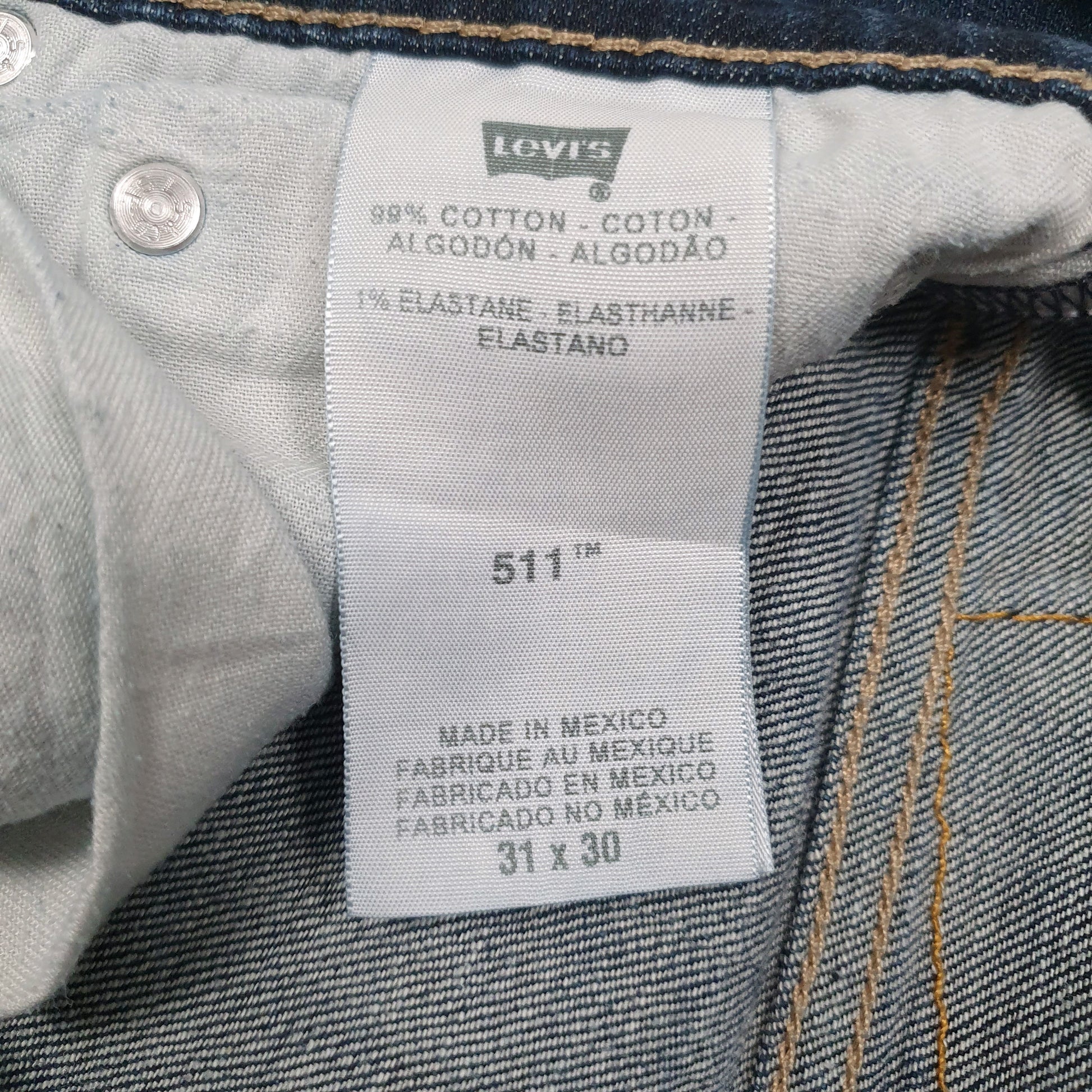 Mens Blue Levis   Jeans