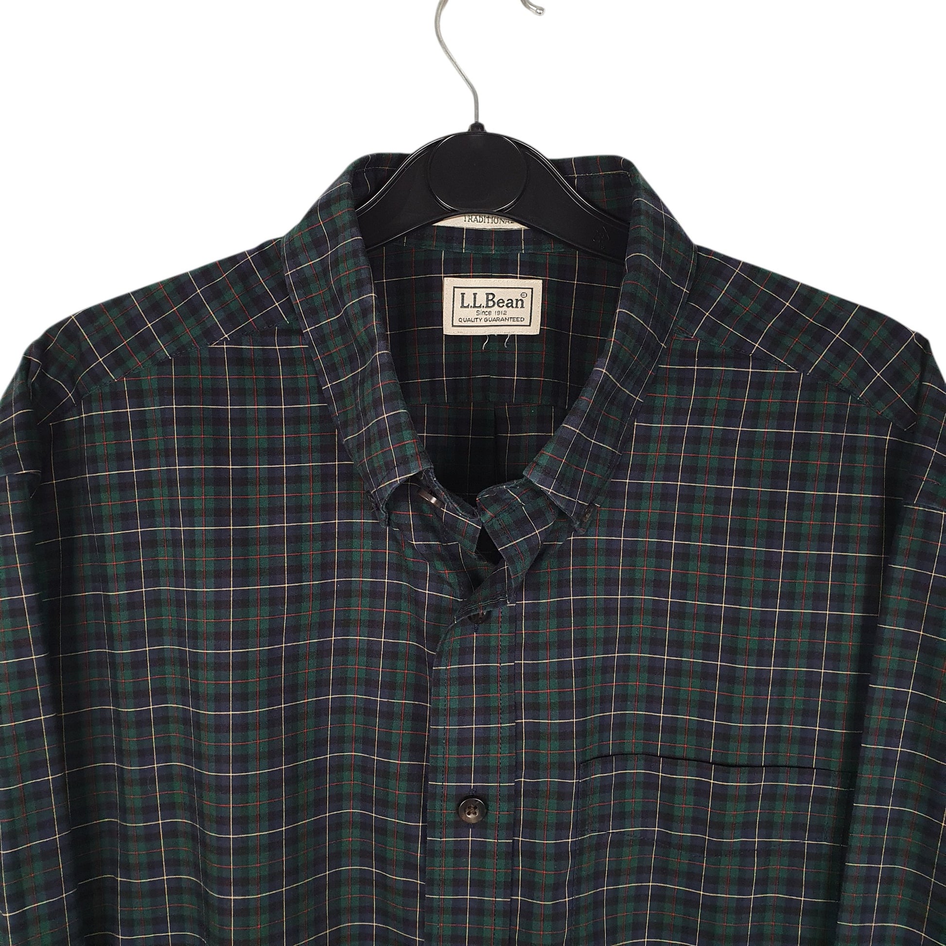 Mens Green L.L.Bean   Shirt