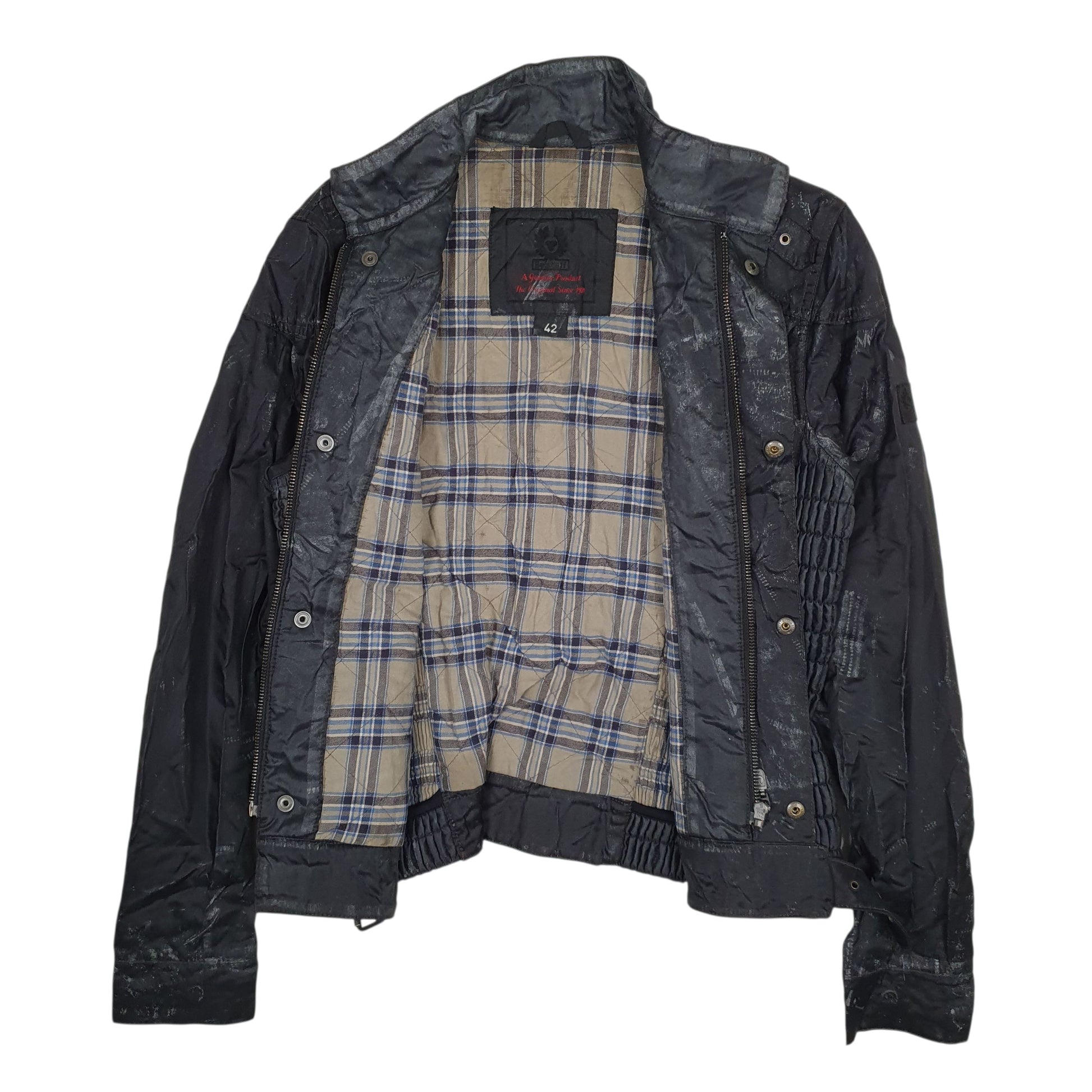 Womens Black Belstaff   Coat