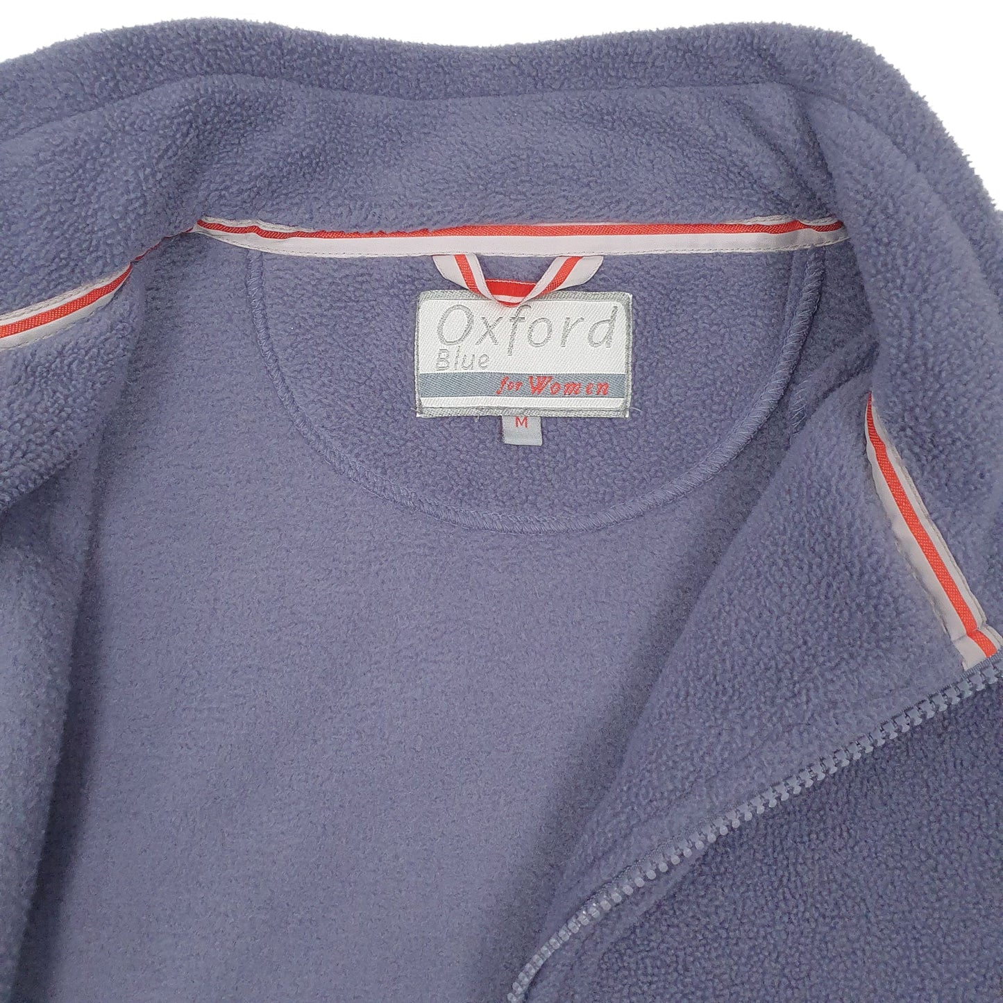 Womens Blue Oxford  Gilet Jumper