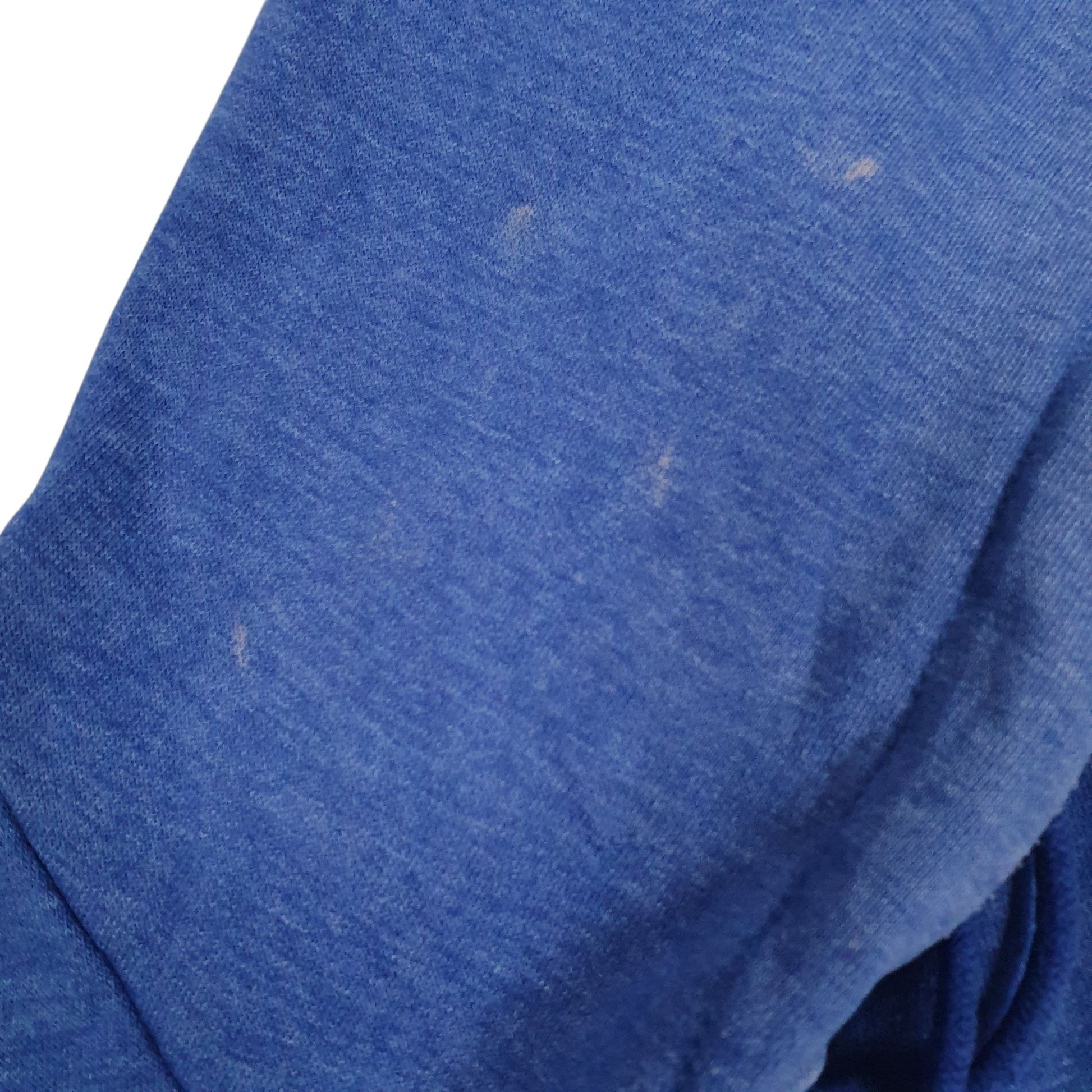 Mens Blue Puma Spellout Hoodie Jumper