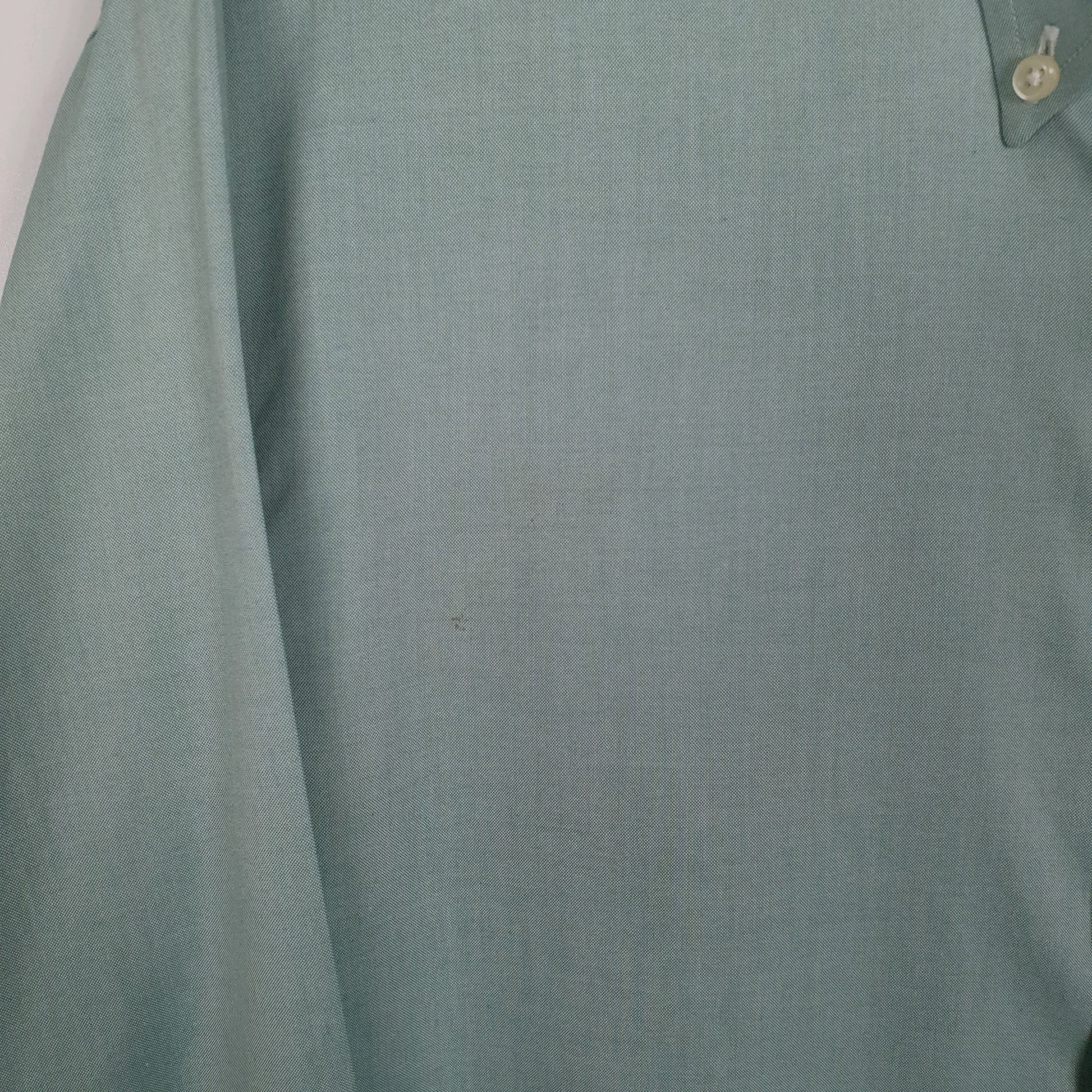 Mens Green Ralph Lauren Non Iron  Shirt