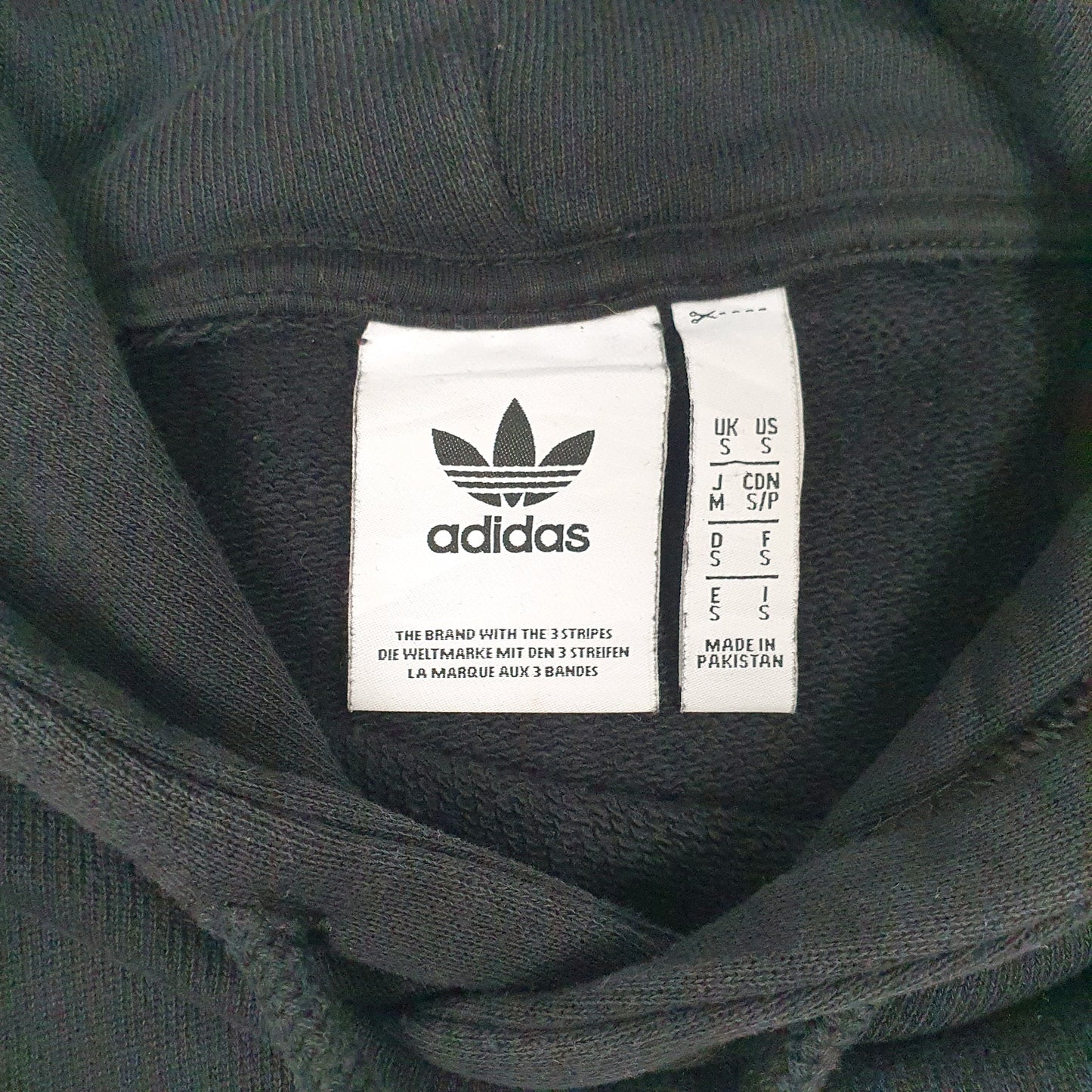 Mens Black Adidas  Hoodie Jumper