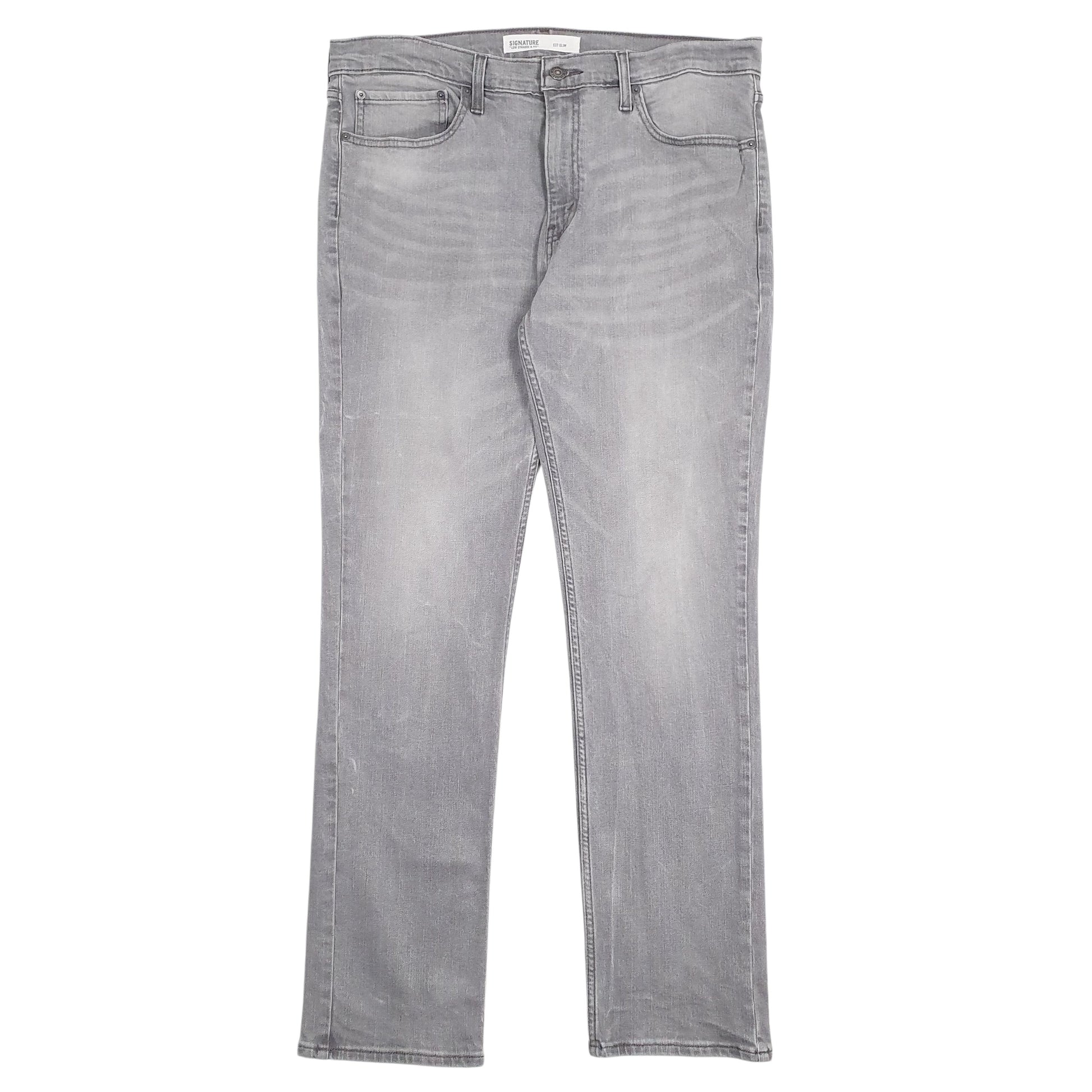 Mens Grey Levis  Signature JeansW36 L32