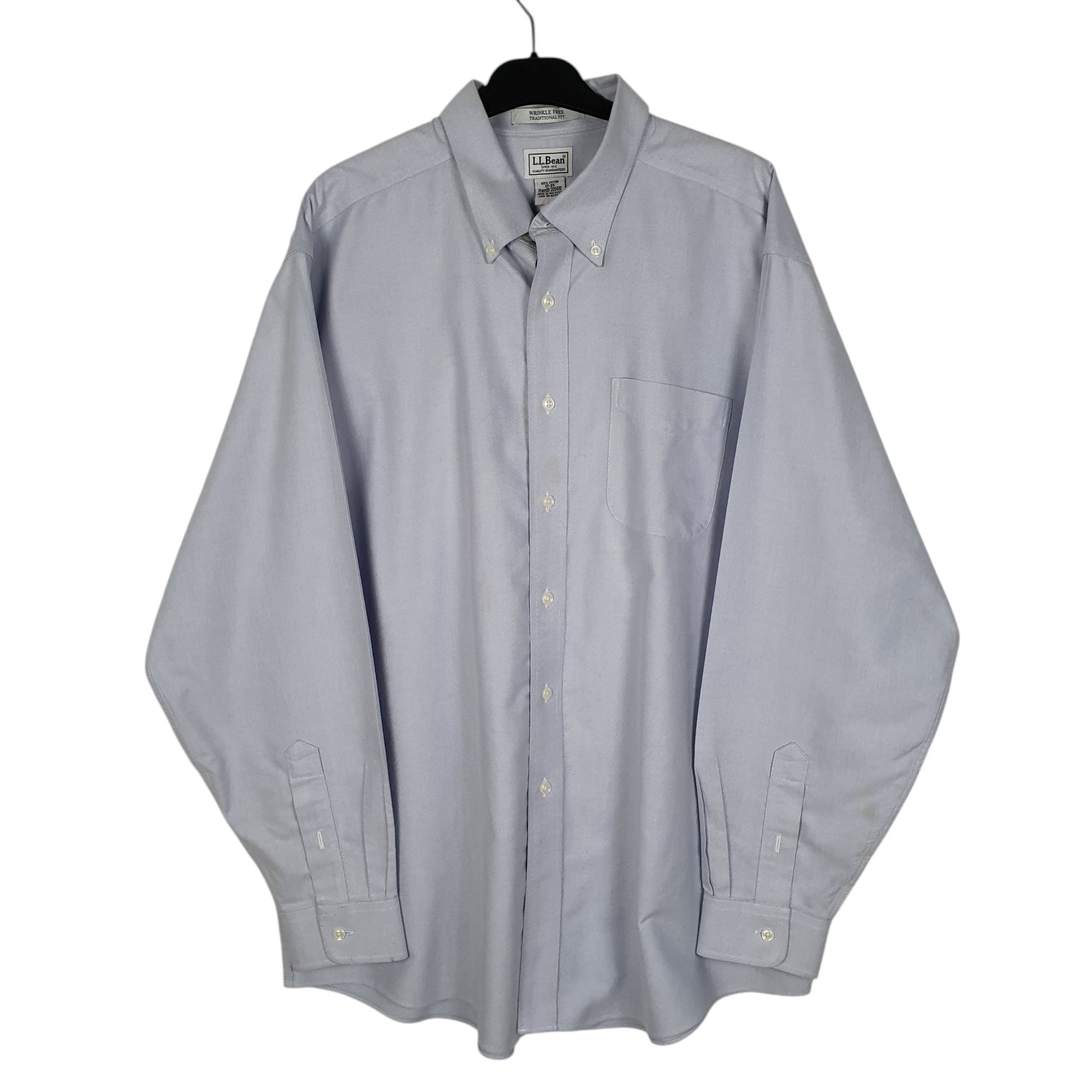 Mens Blue L.L.Bean  Long Sleeve Shirt