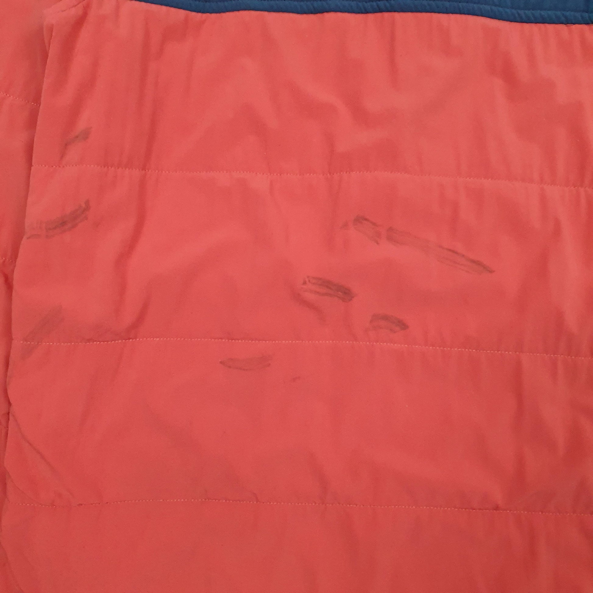 Womens Red The North Face  Crewneck Coat