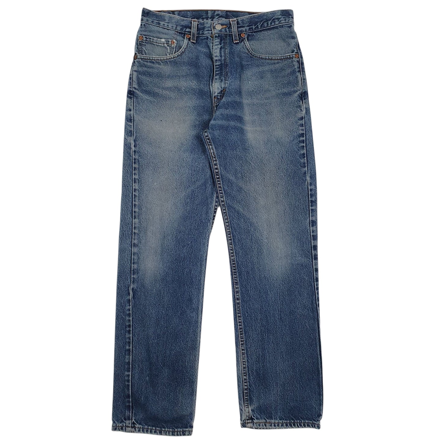 Mens Blue Levis Vintage Made In USA 505 JeansW32 L30