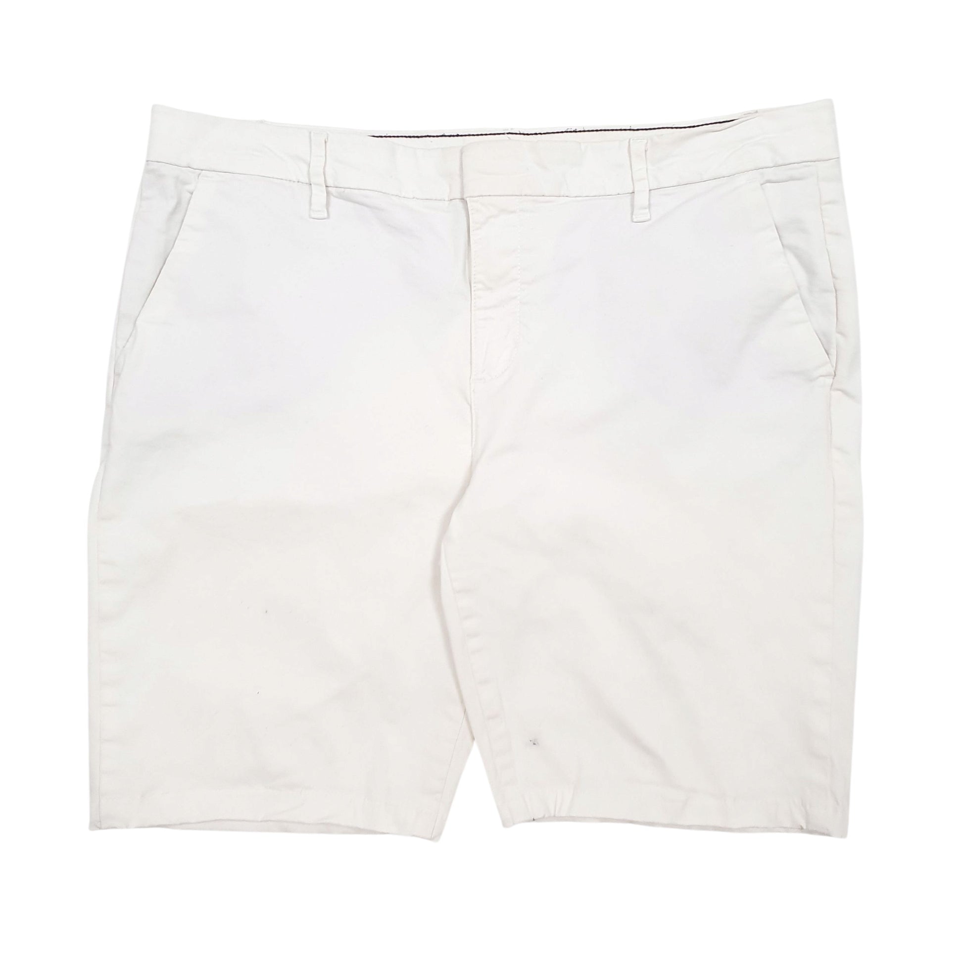 Womens White Tommy Hilfiger  Chino Shorts