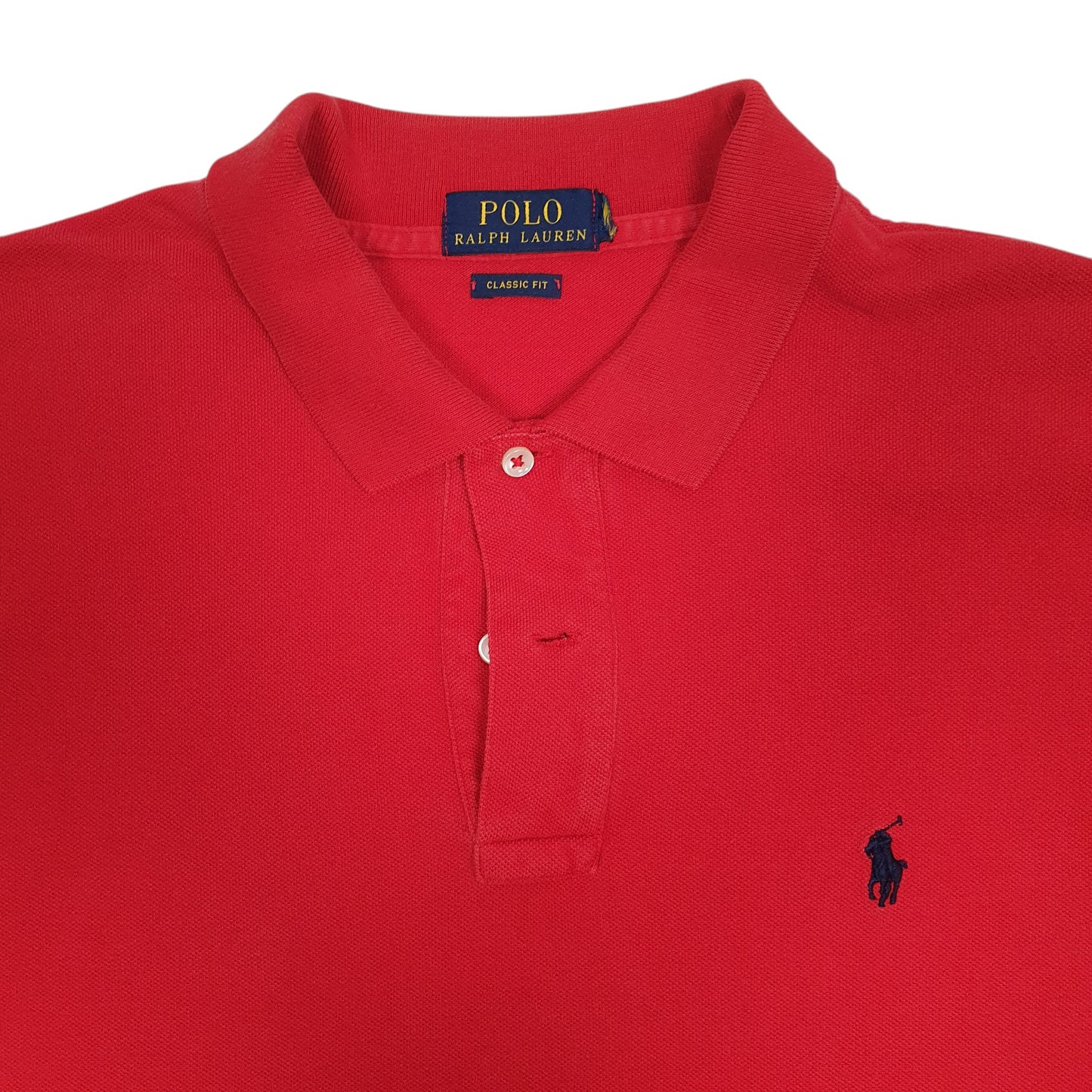 Mens Red Polo Ralph Lauren   Polo Shirt