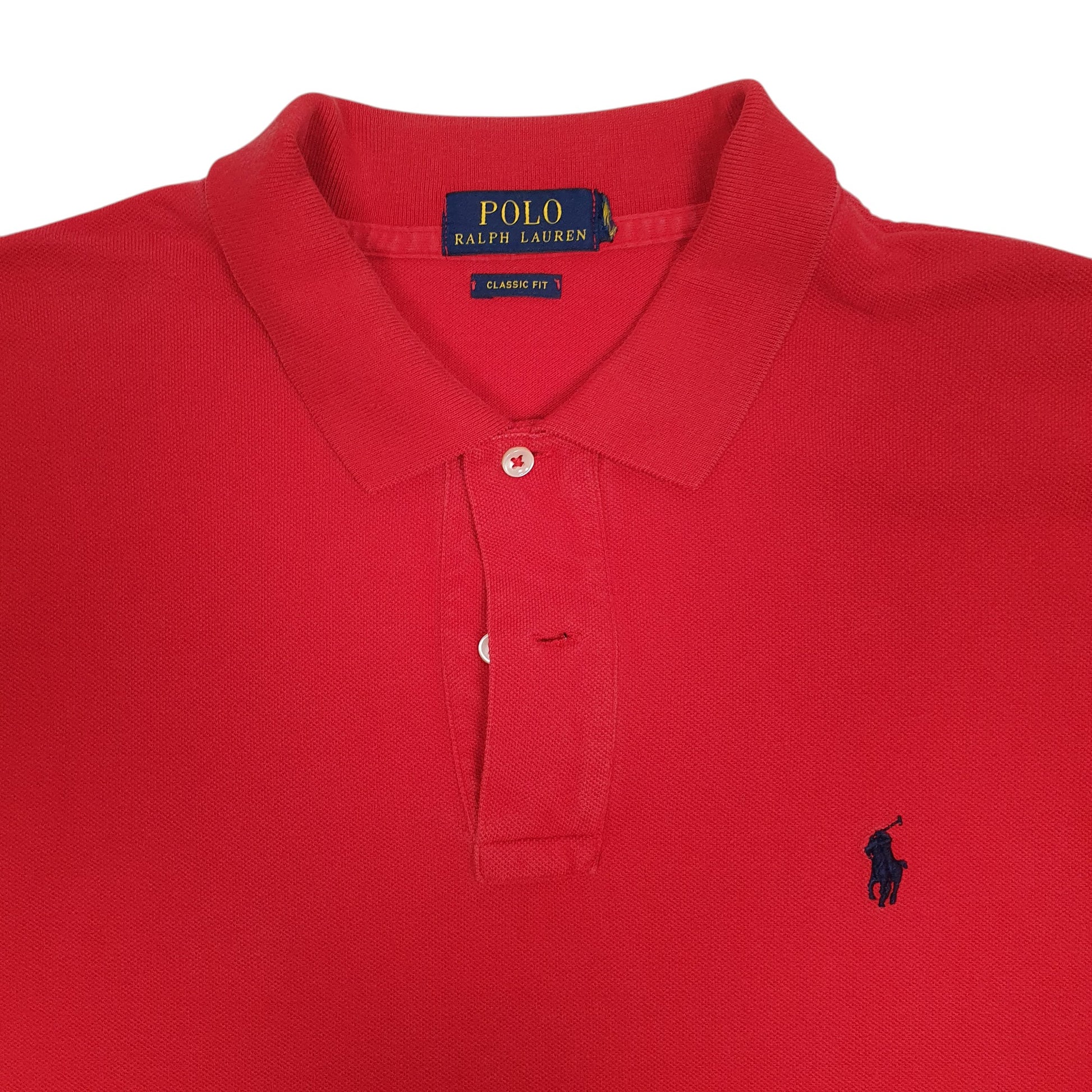 Mens Red Polo Ralph Lauren   Polo Shirt