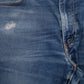 Mens Blue Levis Distressed  Jeans