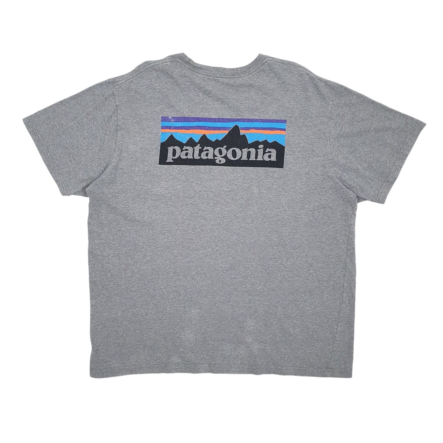 Mens Grey Patagonia   T Shirt