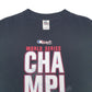 Mens Black Majestic World Series  T Shirt