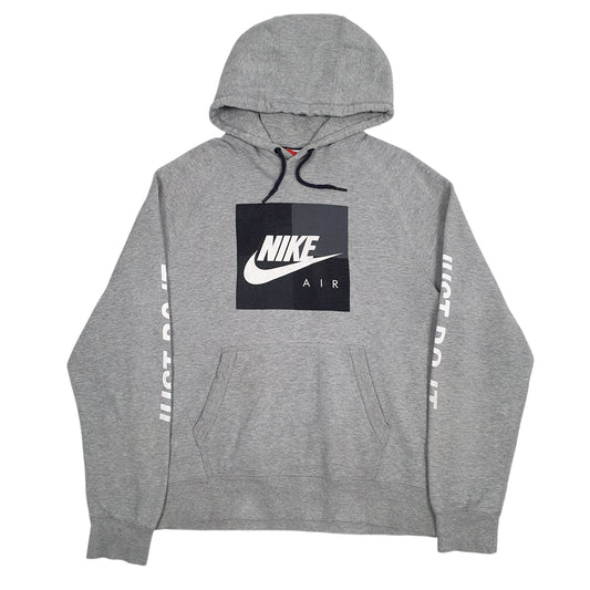 Mens Grey Nike  Hoodie Jumper