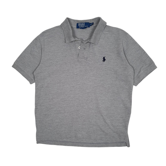Mens Grey Polo Ralph Lauren  Short Sleeve Polo Shirt