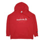 Mens Red Reebok  Hoodie Jumper