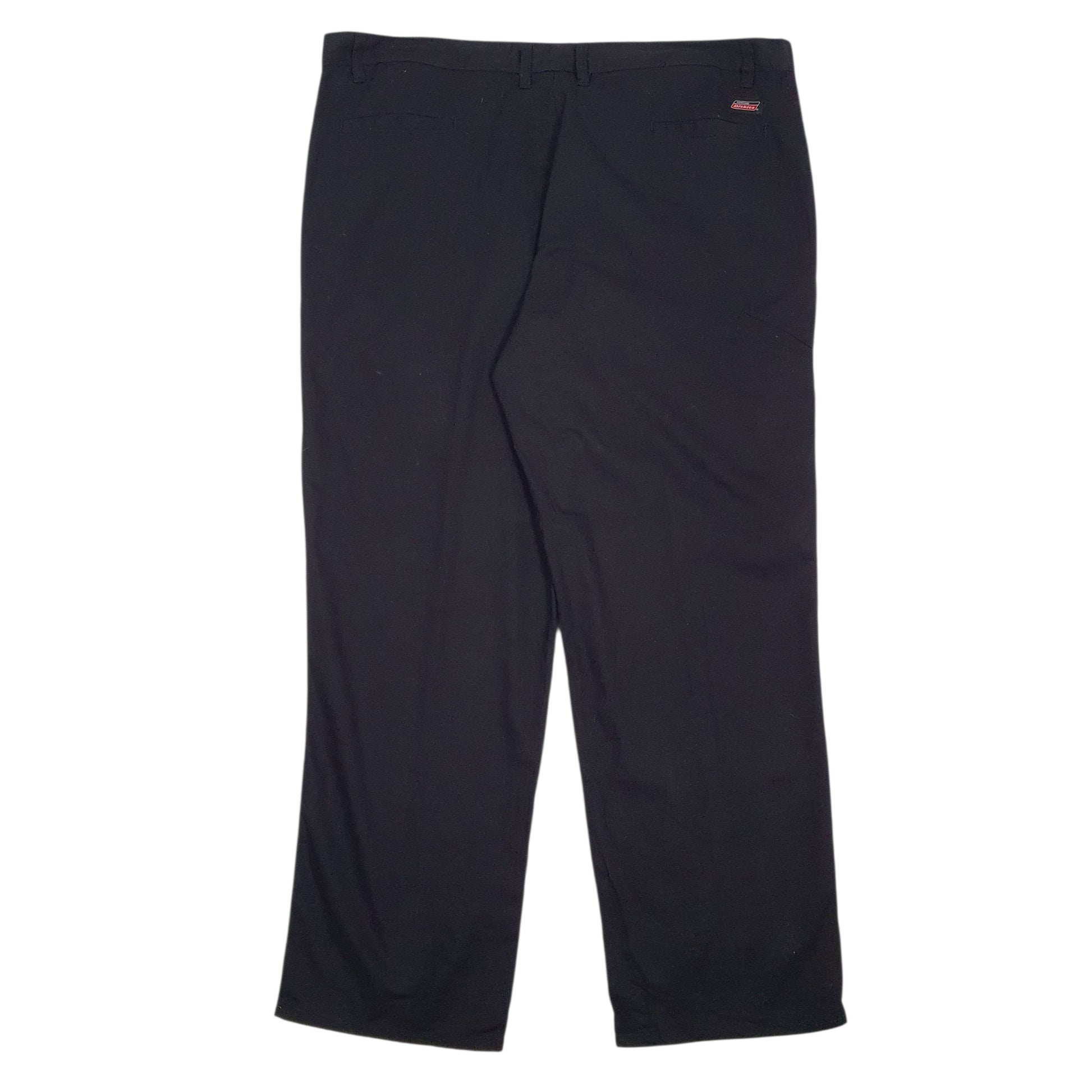 Mens Black Dickies   Trousers