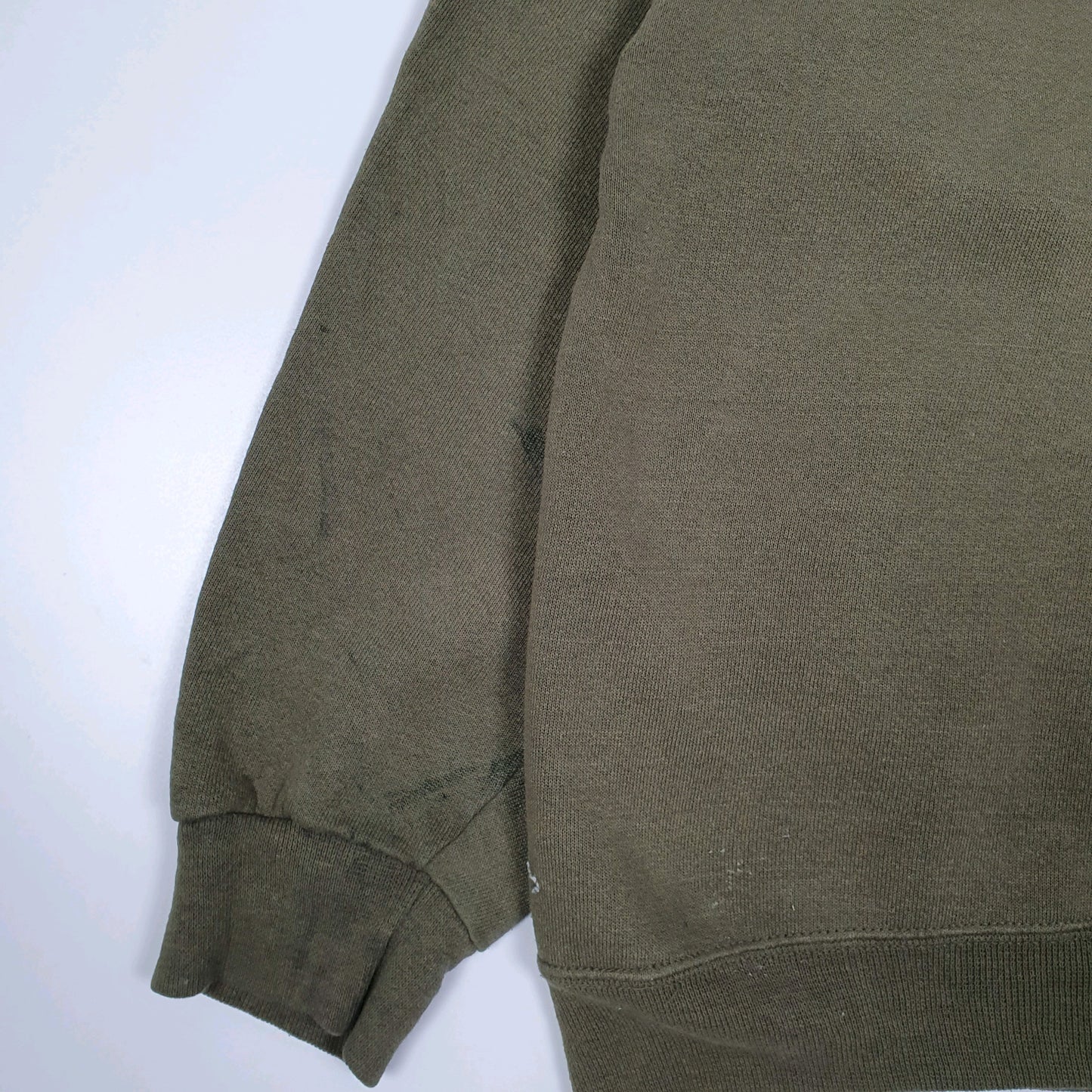 Mens Green Soffe United States Marine Corp USMC Vintage 90s Crewneck Jumper