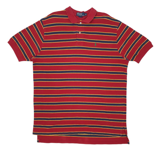 Mens Red Polo Ralph Lauren  Short Sleeve Polo Shirt