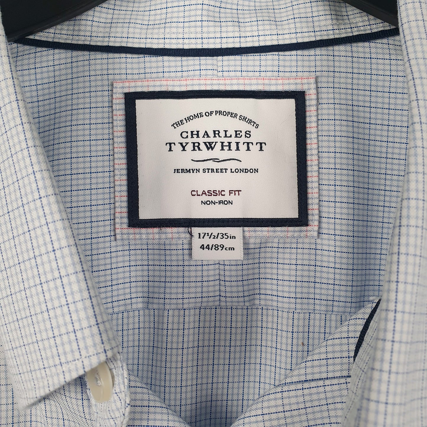 Mens Blue Charles Tyrwhitt   Shirt