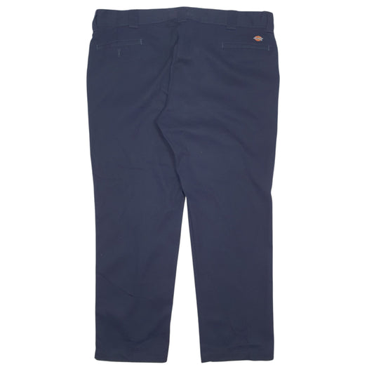 Mens Navy Dickies   Trousers
