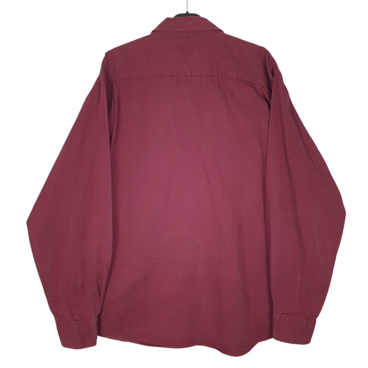 Mens Burgundy Wrangler   Shirt