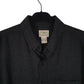 Mens Grey L.L.Bean Thick Flannel Houndstooth  Shirt