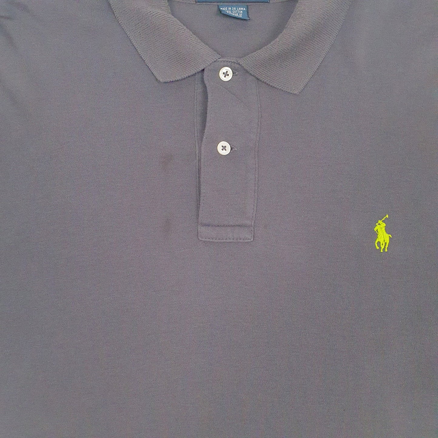 Mens Grey Polo Ralph Lauren   Polo Shirt