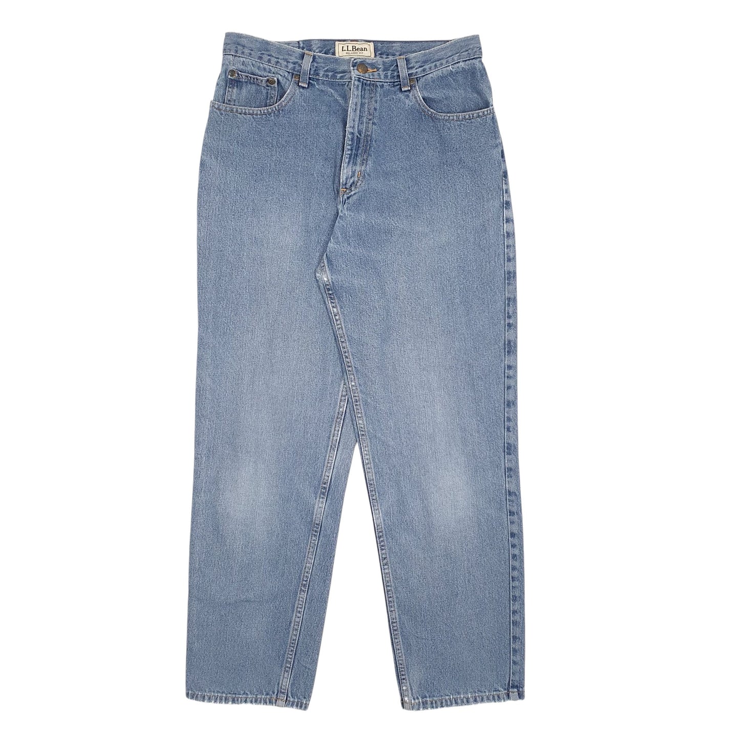 Womens Blue L.L.Bean  Relaxed JeansW30 L30