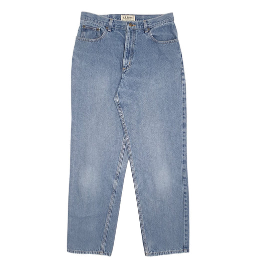 Womens Blue L.L.Bean  Relaxed JeansW30 L30