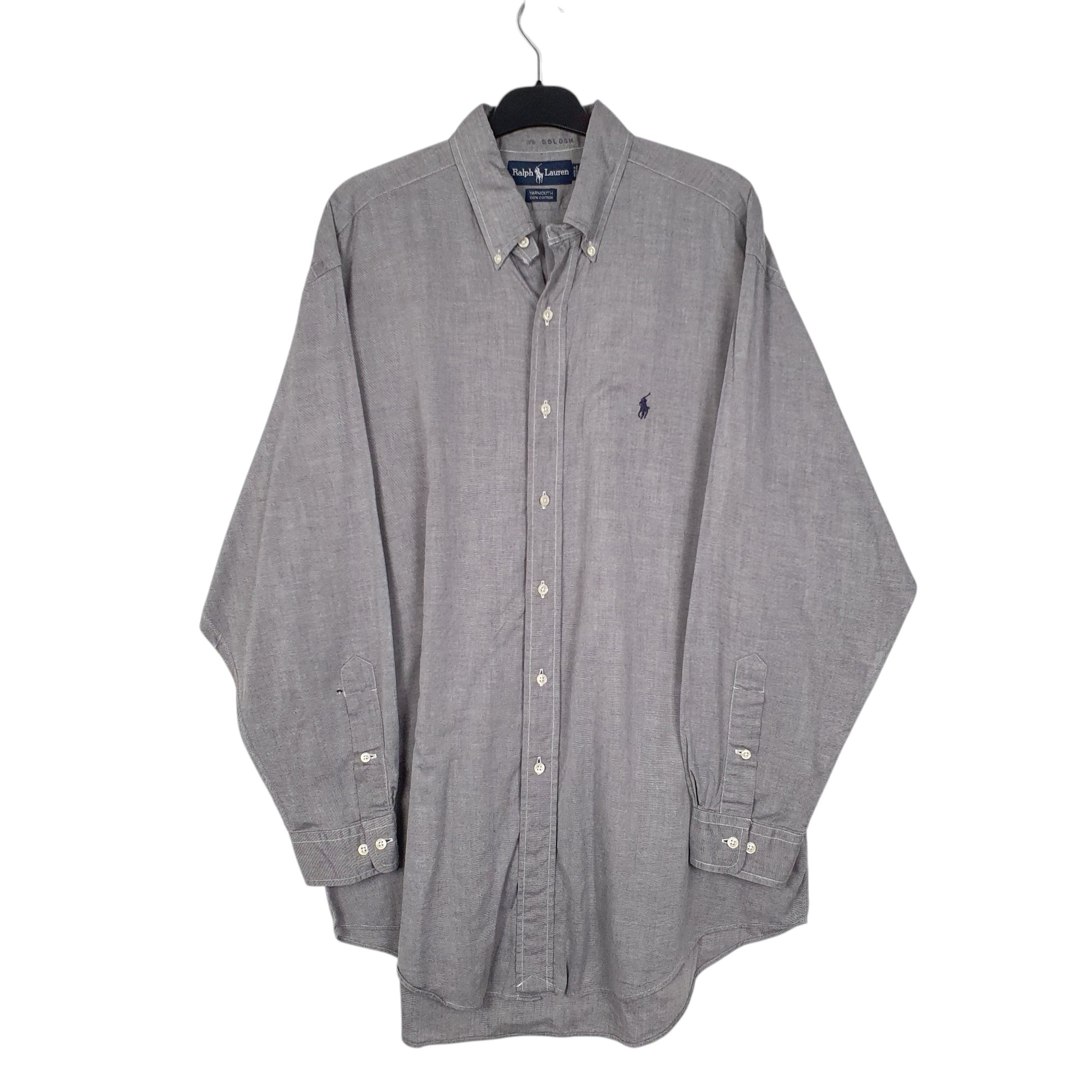 Mens Grey Ralph Lauren  Long Sleeve Shirt